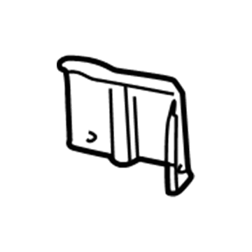 Ford 2C7Z-78666B10-BAA Cover - Seat Back Latch
