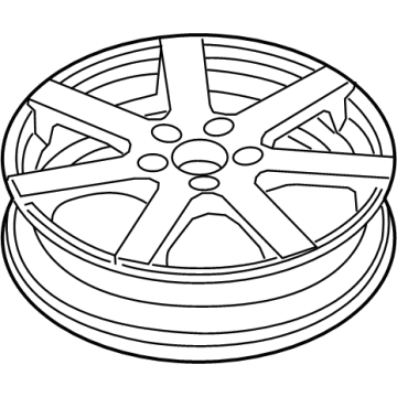 Ford LJ6Z-1007-F Wheel Assembly