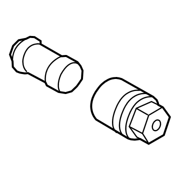 Ford DM5Z-1A043-A Nut - Wheel