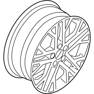 Ford LJ6Z-1007-B Wheel Assembly