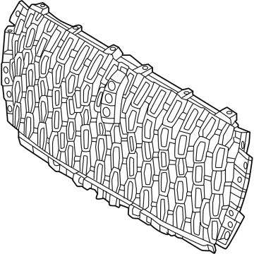 Lincoln PJ7Z-8200-AB Grille - Radiator