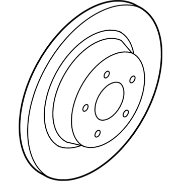 Ford Escape Brake Rotor - KJ5Z-2C026-A