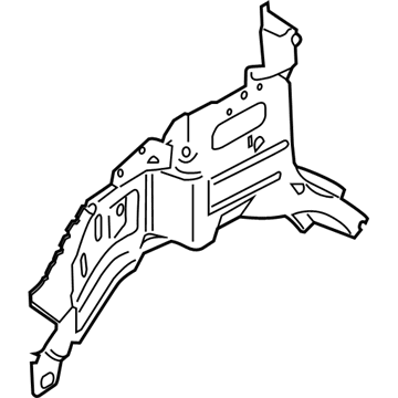 SK4Z-6102038-A Ford Panel - Front Fender Front Illustration 1 of 1