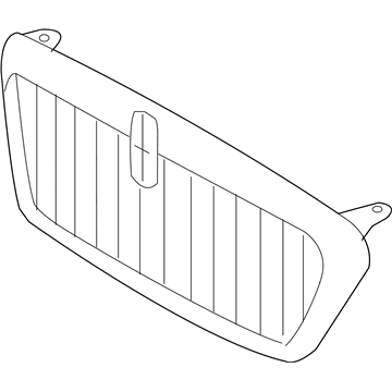Lincoln Mark LT Grille - 5L3Z-8200-GAPTM