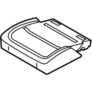 Ford CA8Z-7463840-C Pad - Rear Seat Cushion