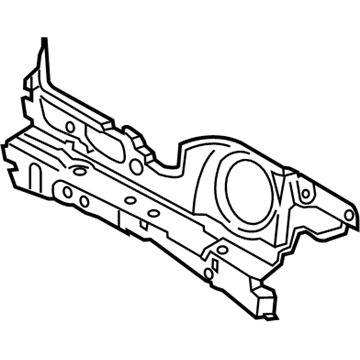 Ford AV6Z-9901588-A Insulator - Dash Panel