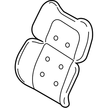 Lincoln GD9Z-54632A22-K Pad Assembly - Front Seat Heating