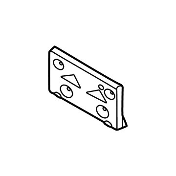 Ford NZ6Z-17A385-CC Bracket - License Plate