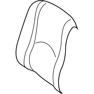 Mercury 9E6Z-7864416-AB Cover Assembly - Seat Back