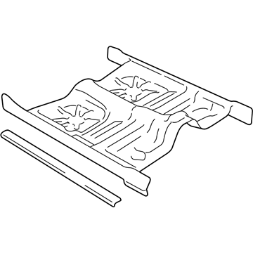 Lincoln 4W1Z-5411135-BA Pan Assembly - Floor