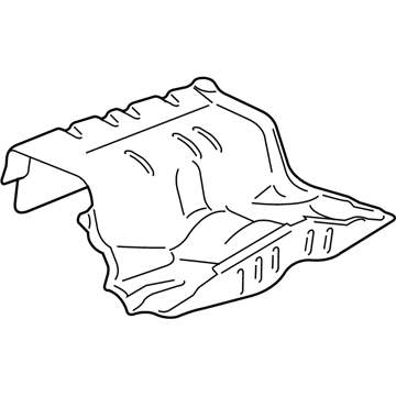 Lincoln 3W1Z-5411160-AA Pan Assembly - Floor - Centre