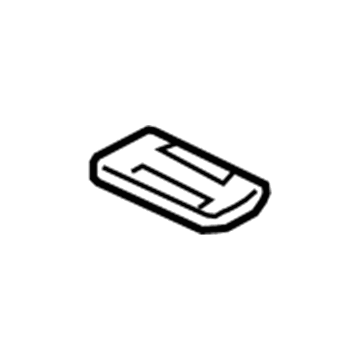 1L2Z-78107A18-AA Ford Panel Below Gate Reinforcement Plate, Passenger Side Illustration 1 of 1