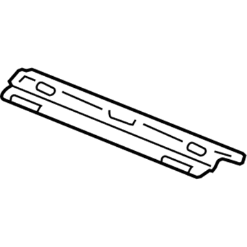 Ford 8L2Z-7811644-A Front Crossmember, Rear Center 8L2Z-7811644-A Ford Front Crossmember, Rear Center Illustration 1 of 1