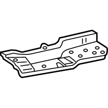 Ford 1L2Z-7810124-AA Sidemember Extension, Passenger Side 1L2Z-7810124-AA Ford Sidemember Extension, Passenger Side Illustration 1 of 1