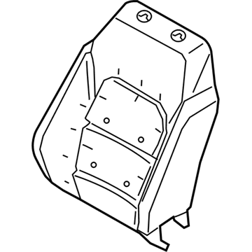 Ford LJ6Z-7864810-D Pad - Seat Back