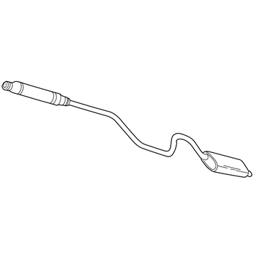Mercury YF1Z-5230-AA Muffler Assembly - Front
