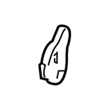 Ford YL3Z-1661351-BAC Cover - Seat Back Latch