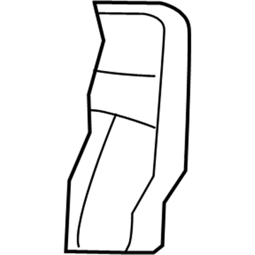 Ford YL3Z1666800AA Pad Rear Seat Back