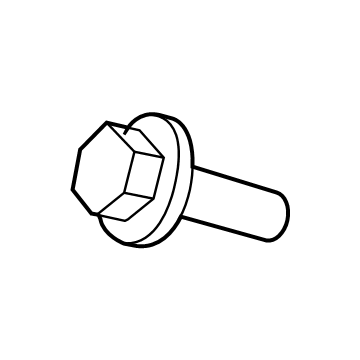 Ford -W505255-S450L Screw
