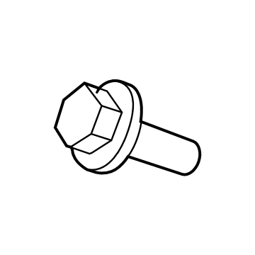 Ford -W505255-S450L Screw