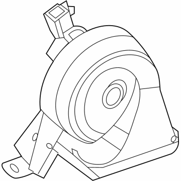 Ford M2DZ-13832-A Horn Assembly - Low Pitch