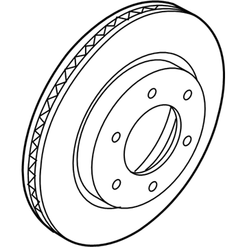 Ford Ranger Brake Rotor - KB3Z-1125-A