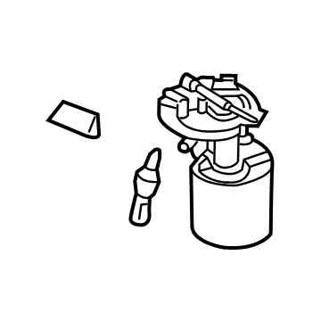 Ford PL3Z-9H307-AA Sender And Pump Assembly