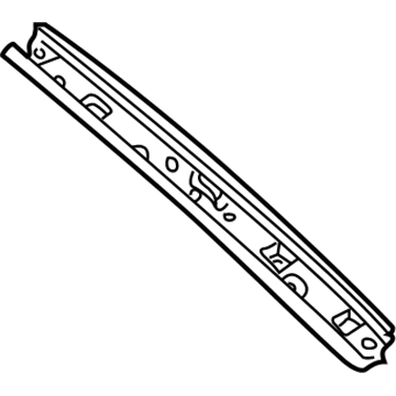 Mercury 8L8Z-7803408-A Header Assembly - Windscreen