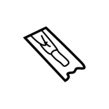 Mercury 5L8Z-7850217-AA Reinforcement - Roof Panel