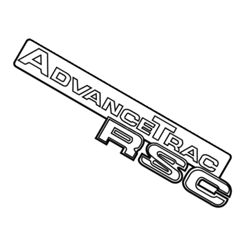 Ford 5L2Z-7842528-AA Name Plate