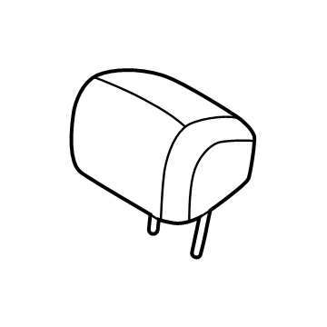 Lincoln R2TZ-58611A08-AE Headrest, Center
