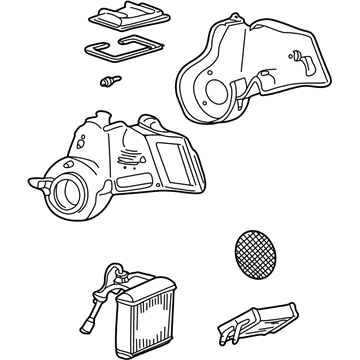 Mercury 6F2Z-19K610-AA Housing