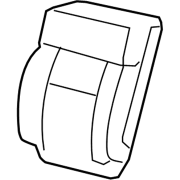 Ford 6L3Z-1864810-B Pad - Seat Back