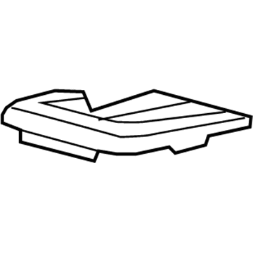 Ford 8L3Z-1863101-A Frame And Spring - Front Seat Cushion