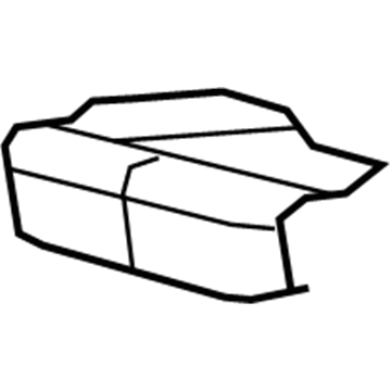 Ford 5L3Z-1862900-BAA Cover Assembly - Seat Cushion