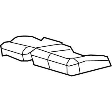 Ford 4L3Z-1862900-FAB Cover Assembly - Seat Cushion