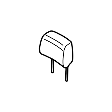 Ford ML3Z-96611A08-E Pad - Headrest