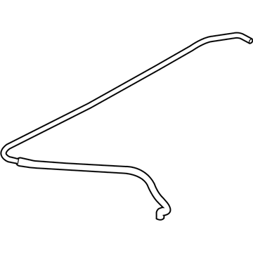 Mercury 5M6Z-8075-AD Hose - Supply Tank To Radiator
