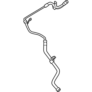 JL3Z-18N345-DD Ford Water Hose Assembly Illustration 1 of 1