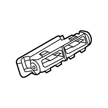 Lincoln LC5Z-19C802-B Duct Assembly - Heater Outlet Rear