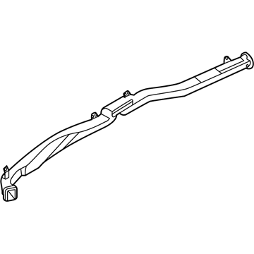 Lincoln LC5Z-19E630-AB Duct Assembly - Air Conditioner