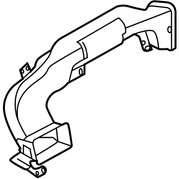 Lincoln LC5Z-19B680-CB Duct - Air