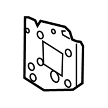 Ford 2M5Z-17C914-AA Reinforcement - Bumper Bar Brake
