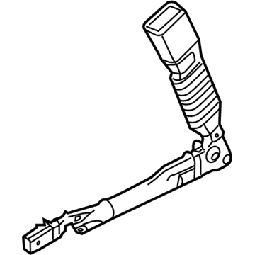 Ford 8S4Z-5461203-BA Pretensioner - Seat Belt Buckle