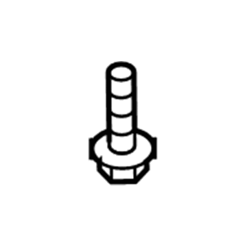 Ford -W701107-S303 Screw And Washer - Self-Tapping