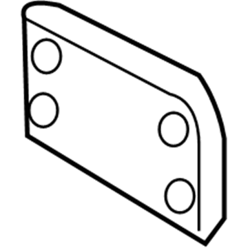 Ford 6S4Z-17A385-AA Bracket - License Plate