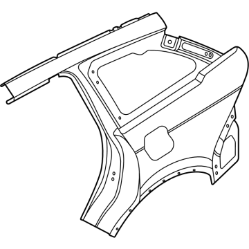 Lincoln R2TZ-58278A92-A Quarter Panel Assembly