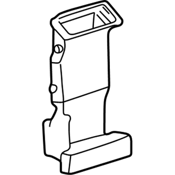 Ford F5TZ-19A618-A Duct Assembly - Foot Room