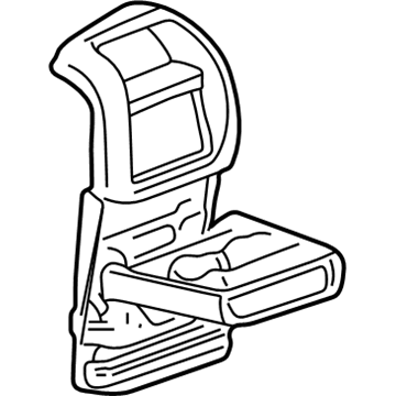 Ford F77Z-78045E24-AAA Panel - Glove Compartment