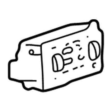 Ford YL2Z-18C858-AA Panel Assembly - Control